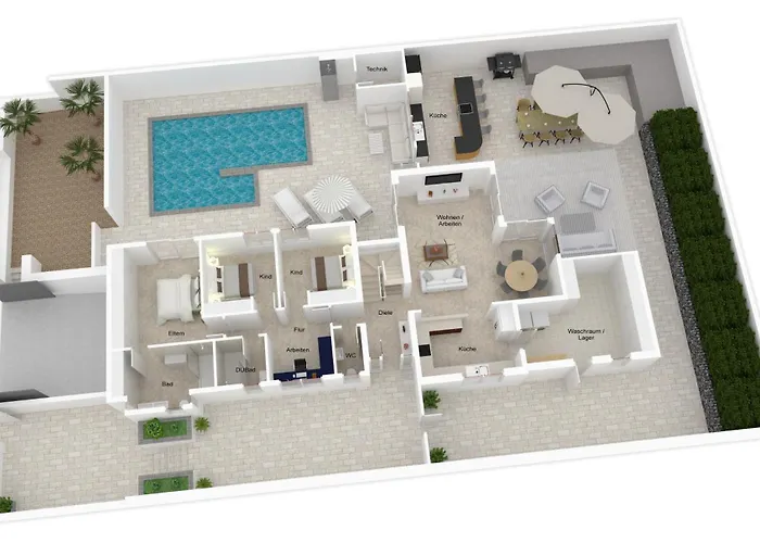 Villa Exklusive Mit Beheiztem Pool In *